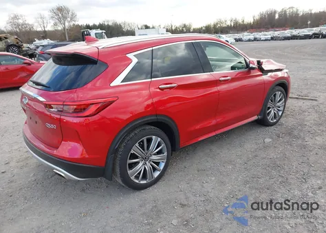 2023 Infiniti Qx50 Sensory Awd z USA, uszkodzony, nr VIN 3PCAJ5EB1PF109071